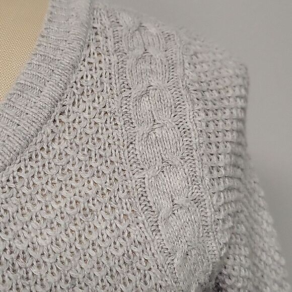 LOFT Pale Blue/Gray Sweater Size XS - Picture 2 of 4